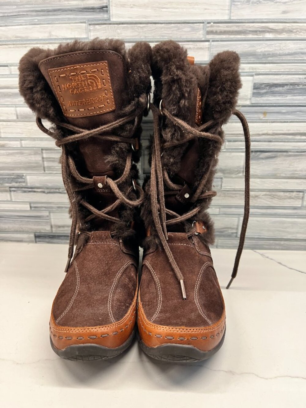 The North Face Abby II Winter, Womens, Brown Boots, Size 5